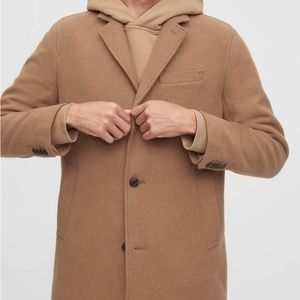 gap wool coat mens